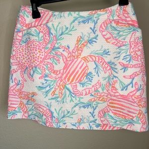 Lilly Pulitzer Size 2 floral Skort